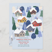 ホリデーヴィレッジ 招待状 (正面/裏面)