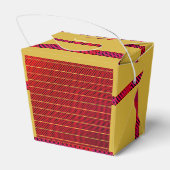 ホリデー企業のイベントウェディング フェイバーボックス (裏面サイド)