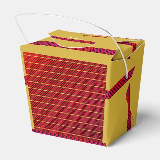 ホリデー企業のイベントウェディング フェイバーボックス (裏面サイド)