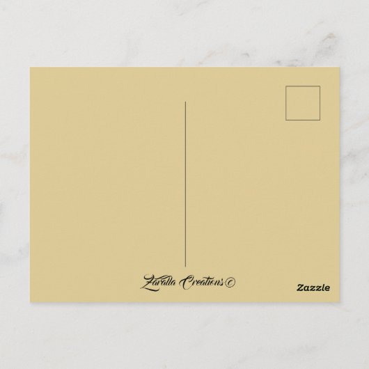 ホリデー伝統的ペカンパイレシピ |はがき ポストカード (裏面)