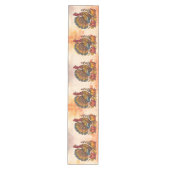 ホリデー伝統的感謝祭テーブルランナー ミディアムテーブルランナー (正面)