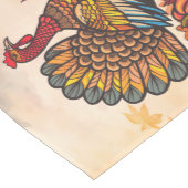 ホリデー伝統的感謝祭テーブルランナー ミディアムテーブルランナー (コーナー)