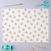 ホリデー切り出しクッキーズクリスマス 薄葉紙 (クラフト)