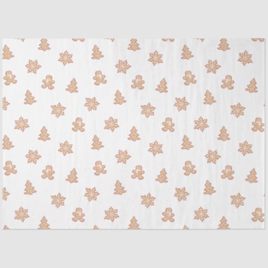 ホリデー切り出しクッキーズクリスマス 薄葉紙 (正面)