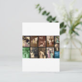 ホリデー天使Iカスタマイズ可能 シーズンポストカード (スタンド正面)