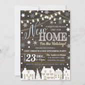 ホリデー引っ越し祝いパーティー招待状 招待状 (正面)