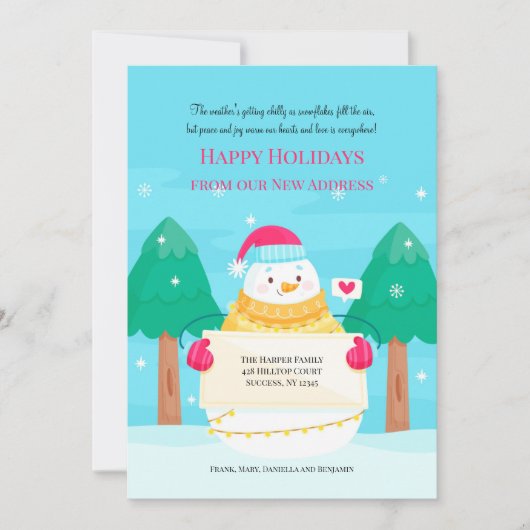 ホリデー引越しカード シーズンカード (正面)