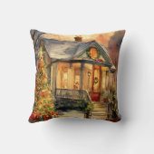 🛋️ホリデー心地よい開始 – クリスマスピロー クッション (裏面)