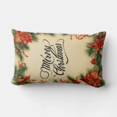 🛋️ホリデー心地よい開始 – クリスマスピロー ランバークッション (裏面)