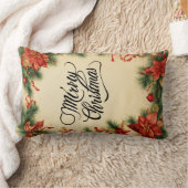 🛋️ホリデー心地よい開始 – クリスマスピロー ランバークッション (ブランケット)