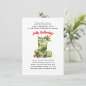 ホリデー応援とフェスティバルカクテル 招待状 (スタンド正面)