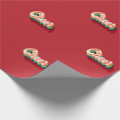 ホリデー応援クリスマス ラッピングペーパー (角)