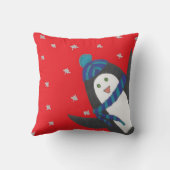 ホリデー応援スペンギン クッション (裏面)