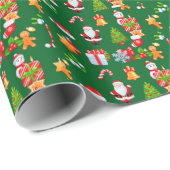 ホリデー応援ラッピング紙 ラッピングペーパー (ロールコーナー)