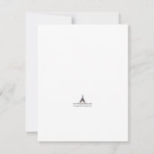 ホリデー応援招待状 招待状 (裏面)