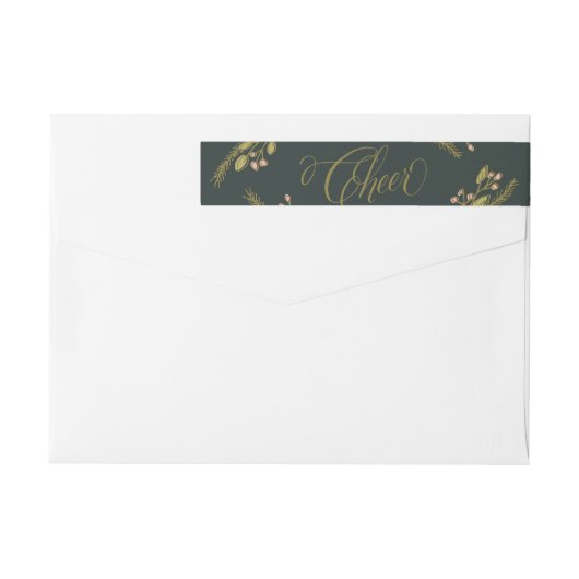 ホリデー応援植物学 ラップアラウンドラベル (裏面)