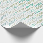 ホリデー応援 – ホワイトラッピング紙 ラッピングペーパー (角)