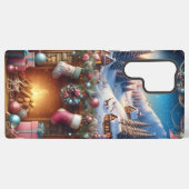 ホリデー応援for Your銀河系S22 Ultra Samsung Galaxyケース (裏面横)