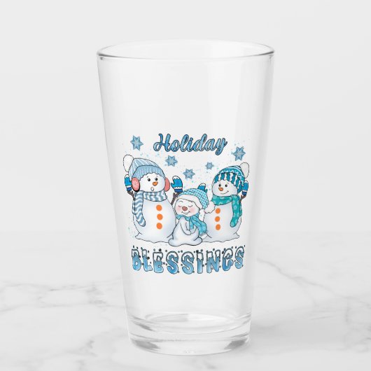 ホリデー恵みズfrom the Frostties タンブラーグラス (正面)
