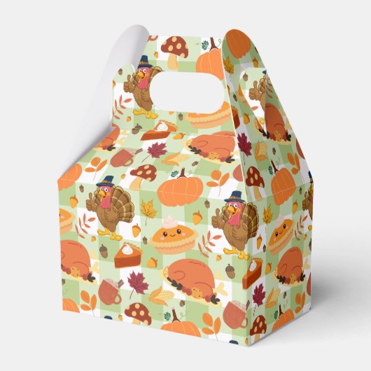 ホリデー感謝祭の収集時間 フェイバーボックス (正面サイド)