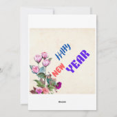 ホリデー招待状 シーズンカード (裏面)