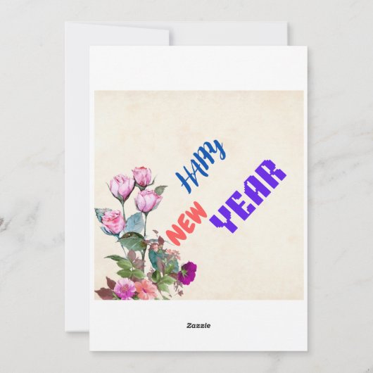 ホリデー招待状 シーズンカード (裏面)