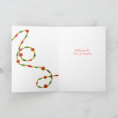 ホリデー最高のカード シーズンカード (内部)