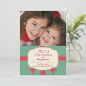 ホリデー気持ちズフォトカード シーズンカード (スタンド正面)