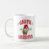 ホリデー用ノーム かわいいクリスマス コーヒーマグカップ (左)
