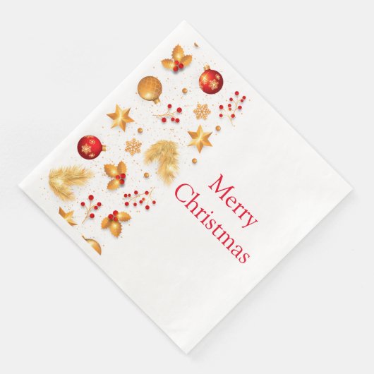 ホリデー紙ナプキンス (コーナー)