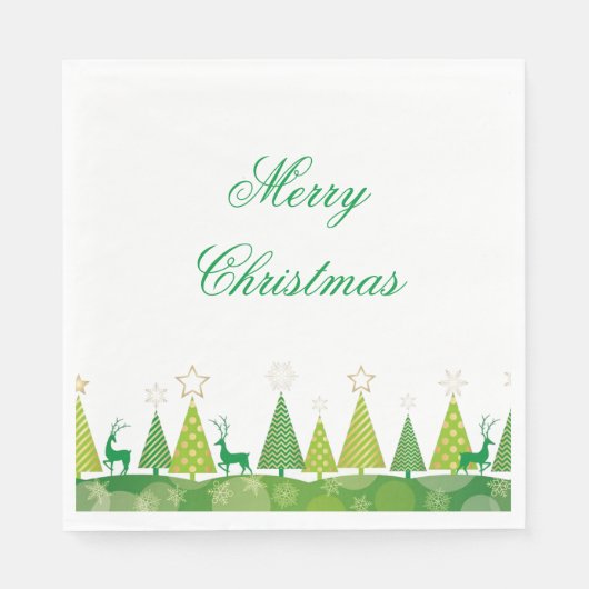 ホリデー紙ナプキンス スタンダードランチョンナプキン (正面)