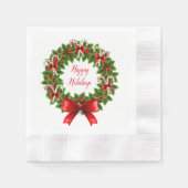 ホリデー紙ナプキンス 縁ありカクテルナプキン (正面)