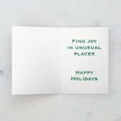 ホリデー通りシーン シーズンカード (内部)