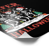 ホリデー醜いクリスマス私はハロウィンクリスマスを好む フォトプリント            (角)