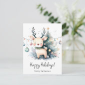 ホリデー鹿 シーズンポストカード (スタンド正面)