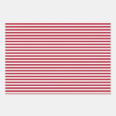 ホリデー7月4日ラッピング紙(3枚) ラッピングペーパーシート (正面)