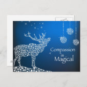 ホリデー·アパビリティーは魔法 シーズンポストカード (正面/裏面)