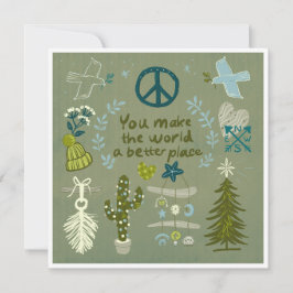 ホリデー アファメーション ピース ラブ ビーチ ギフト カード