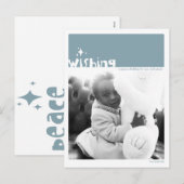 ホリデー・ウィッシング・フォト・ポストカード シーズンポストカード (正面/裏面)