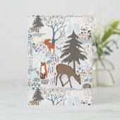 ホリデー ウィンター ウッズ アニマルズ シーズンカード (スタンド正面)