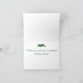 ホリデー ウェルシュコーギー 子犬 シーズンカード (内部)