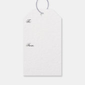 ホリデー エコーズ ギフトタグ (裏面)