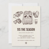 ホリデー・エッセンシャルズ ホリデーパーティーの招待状 招待状 (正面)