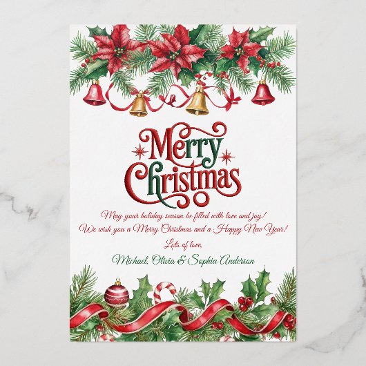 ホリデー エレガント ソフト メリー クリスマス パーティ (正面)