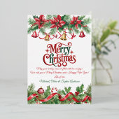 ホリデー エレガント ソフト メリー クリスマス パーティ (立ち正面)