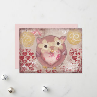 ホリデー・オウル シーズンカード