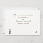 ホリデー・オープンハウス招待状: 招待状 (裏面)