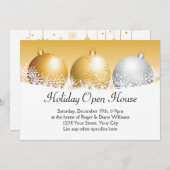 ホリデー オープン ハウス シーズンカード (正面/裏面)