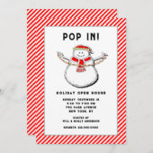 ホリデー オープン ハウス 招待状 (正面/裏面)