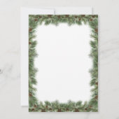 ホリデー・カクテル・パーティーの招待状 招待状 (裏面)